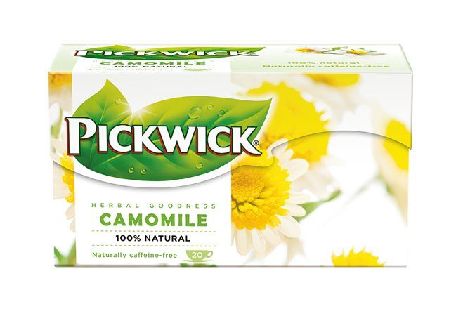 Pickwick Čaj, bylinný, 20 x 1,5 g, harmančekový, 4005248